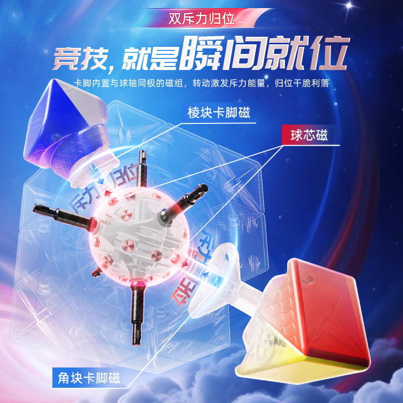 魔域文化 傲龍 v5 3x3扭計骰 Moyu AoLong v5