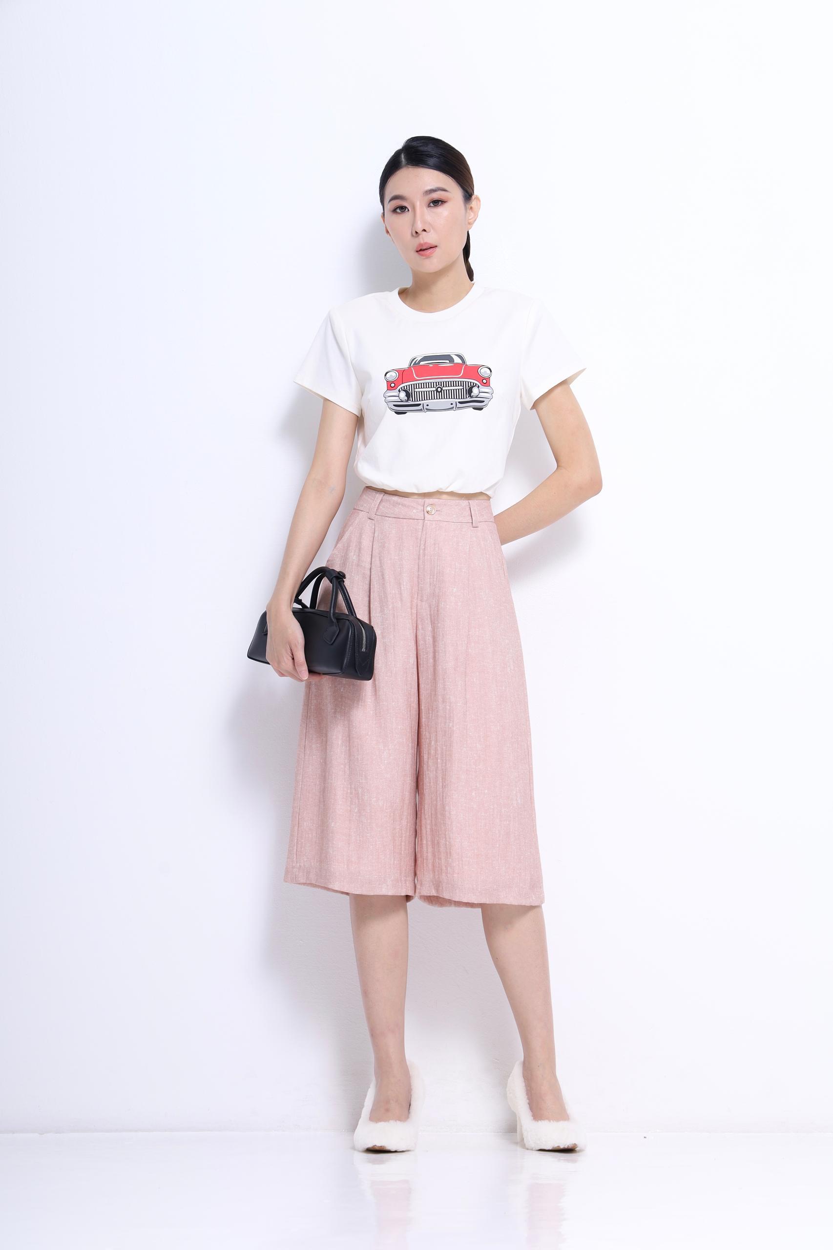 独家设计宽脚裤  1601