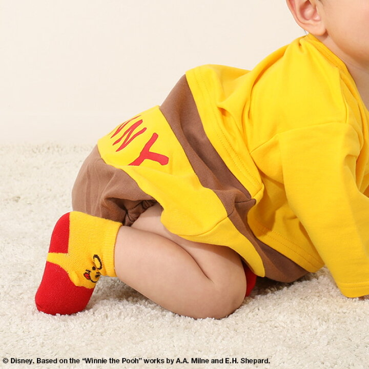 🇯🇵預訂 日本直送🇯🇵Babydoll x Disney兩色人物防滑嬰兒襪