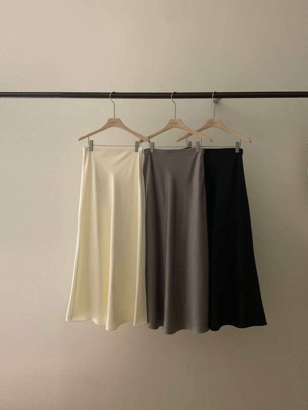 Classic Satin Skirt