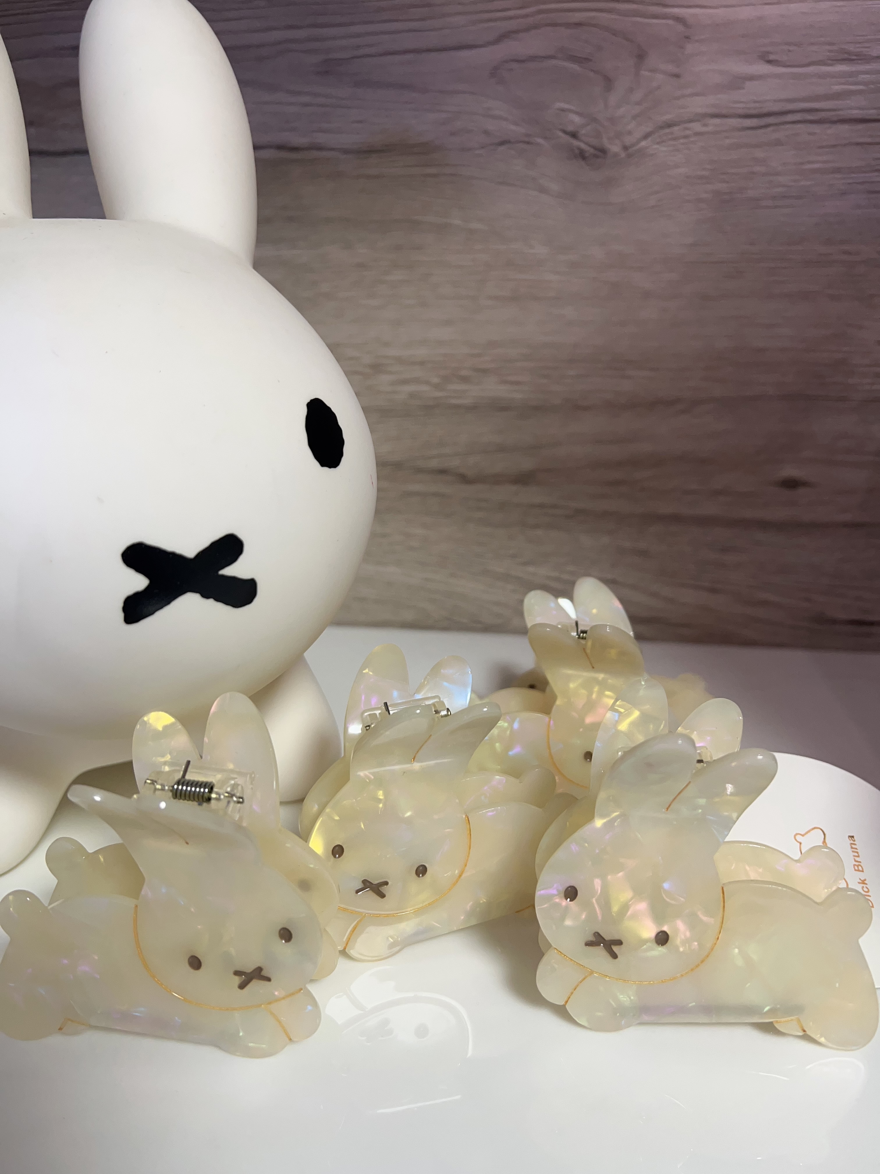（清貨）Miffy 鯊魚髮夾