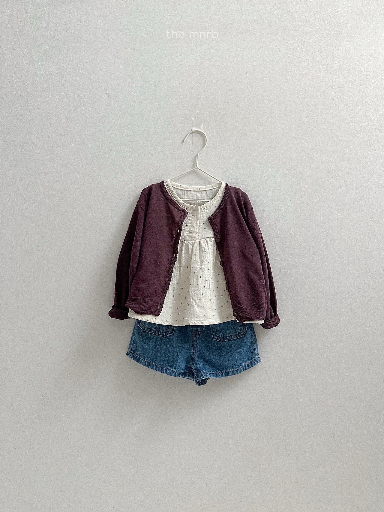 Minirobe | denim shorts (Deep blue XL100-110)