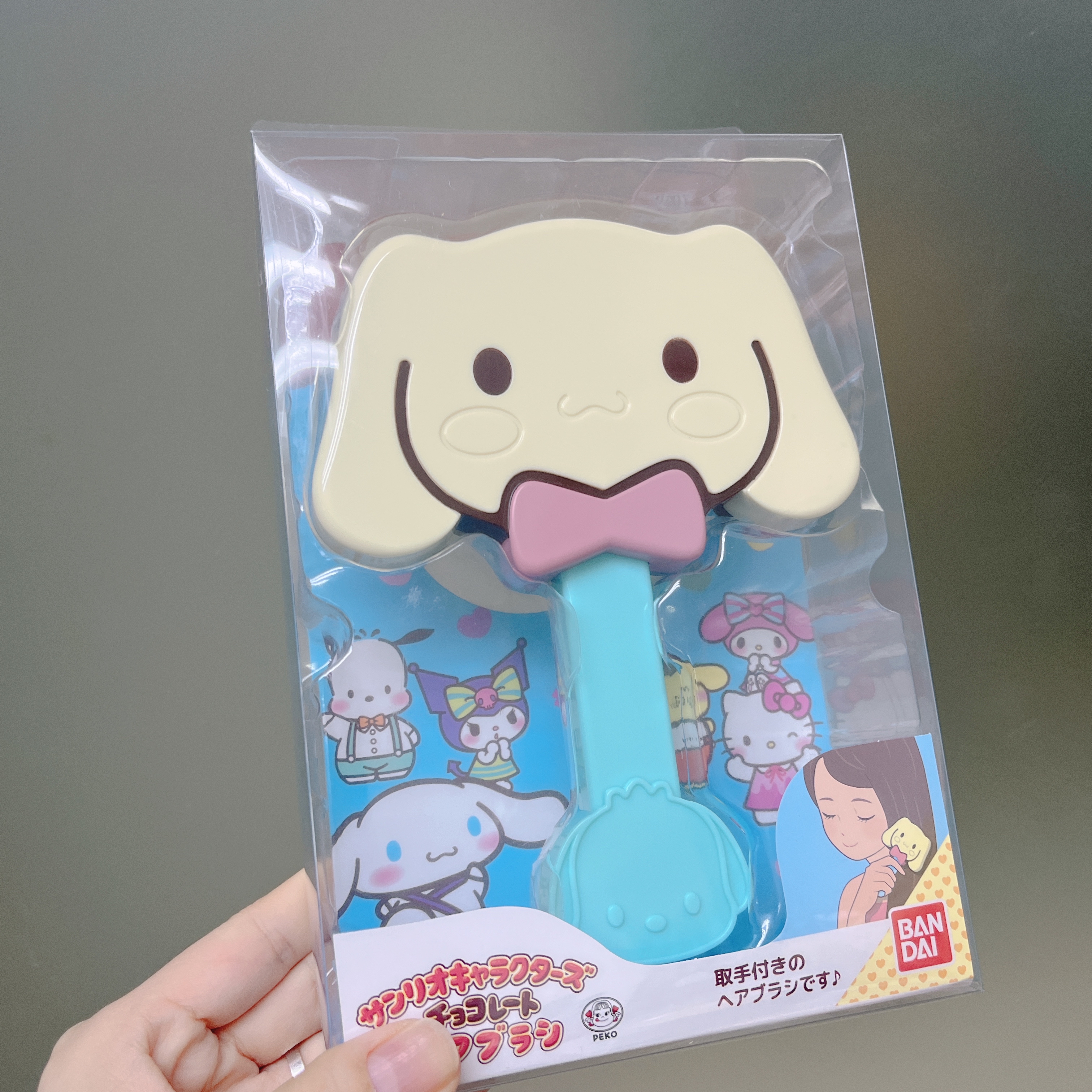 日本現貨/預訂📍Sanrio朱古力棒棒造型梳子