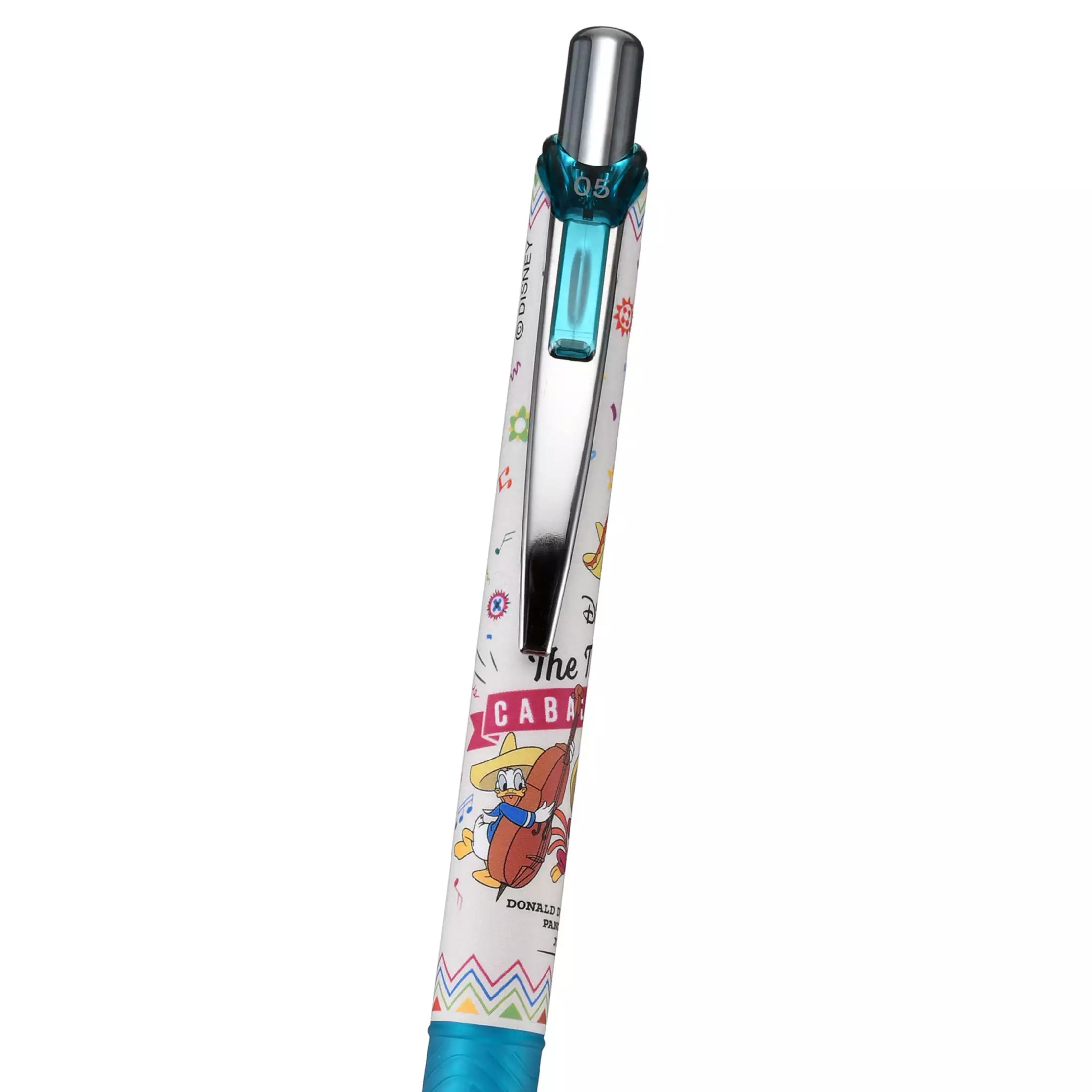 現貨｜【日本 Disney Store 限定】Donald Duck 唐老鴨  The Three Caballeros 日本製 Pentel EnerGel 0.5mm 黑色 啫喱筆 208834