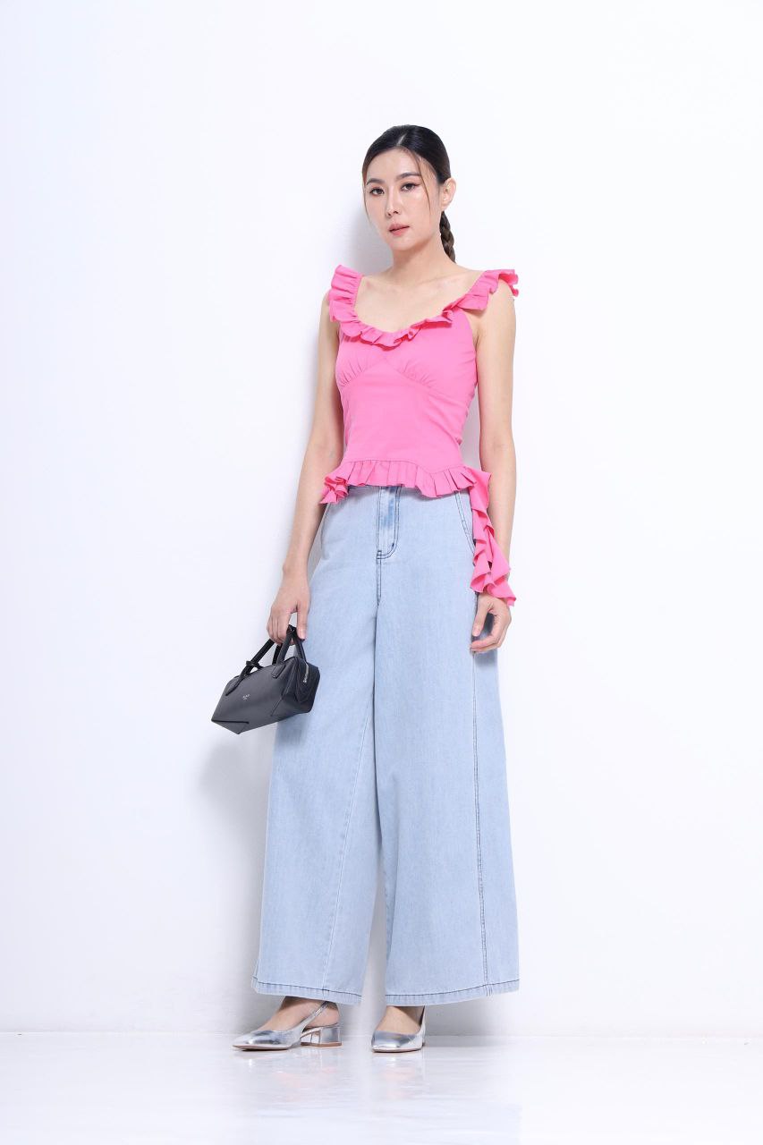 荷叶边上衣 2627