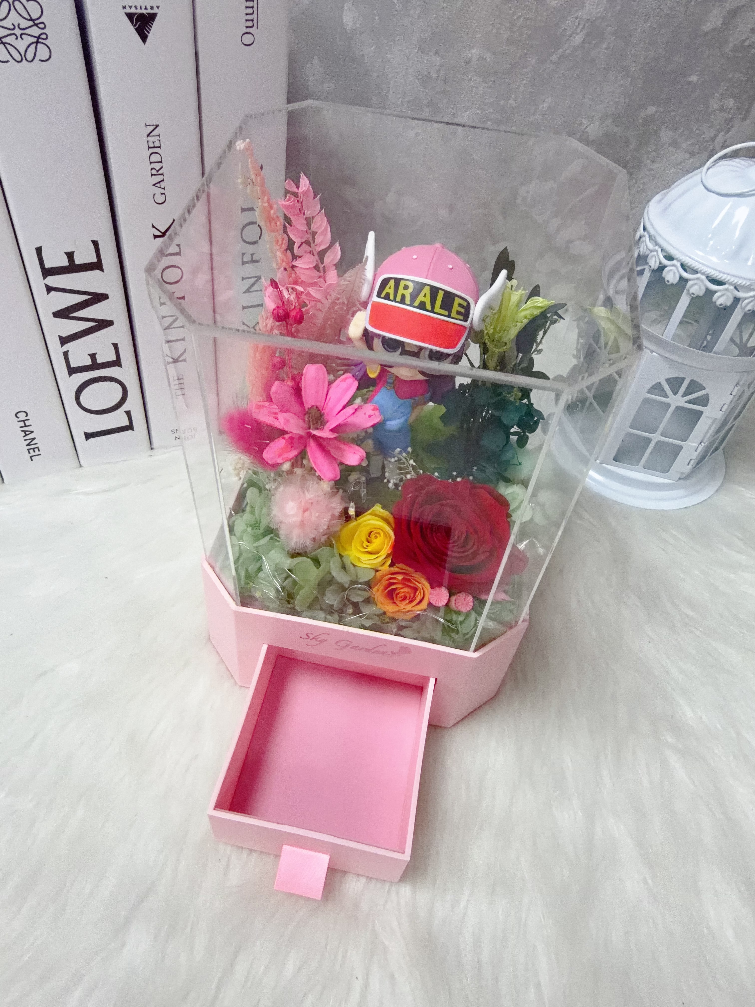 IQ博士 小雲永生花花盒