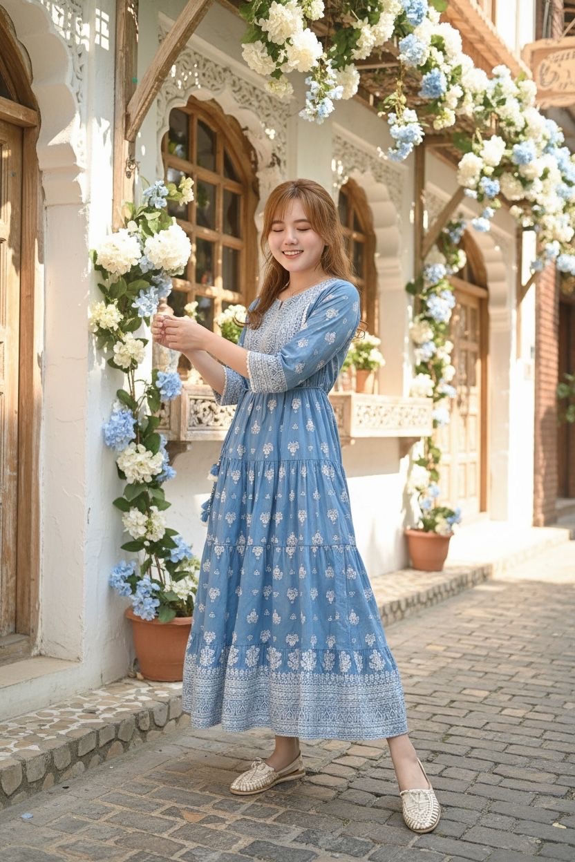 Princess Blue 3 Layer 4 Rope OP 50" #1401