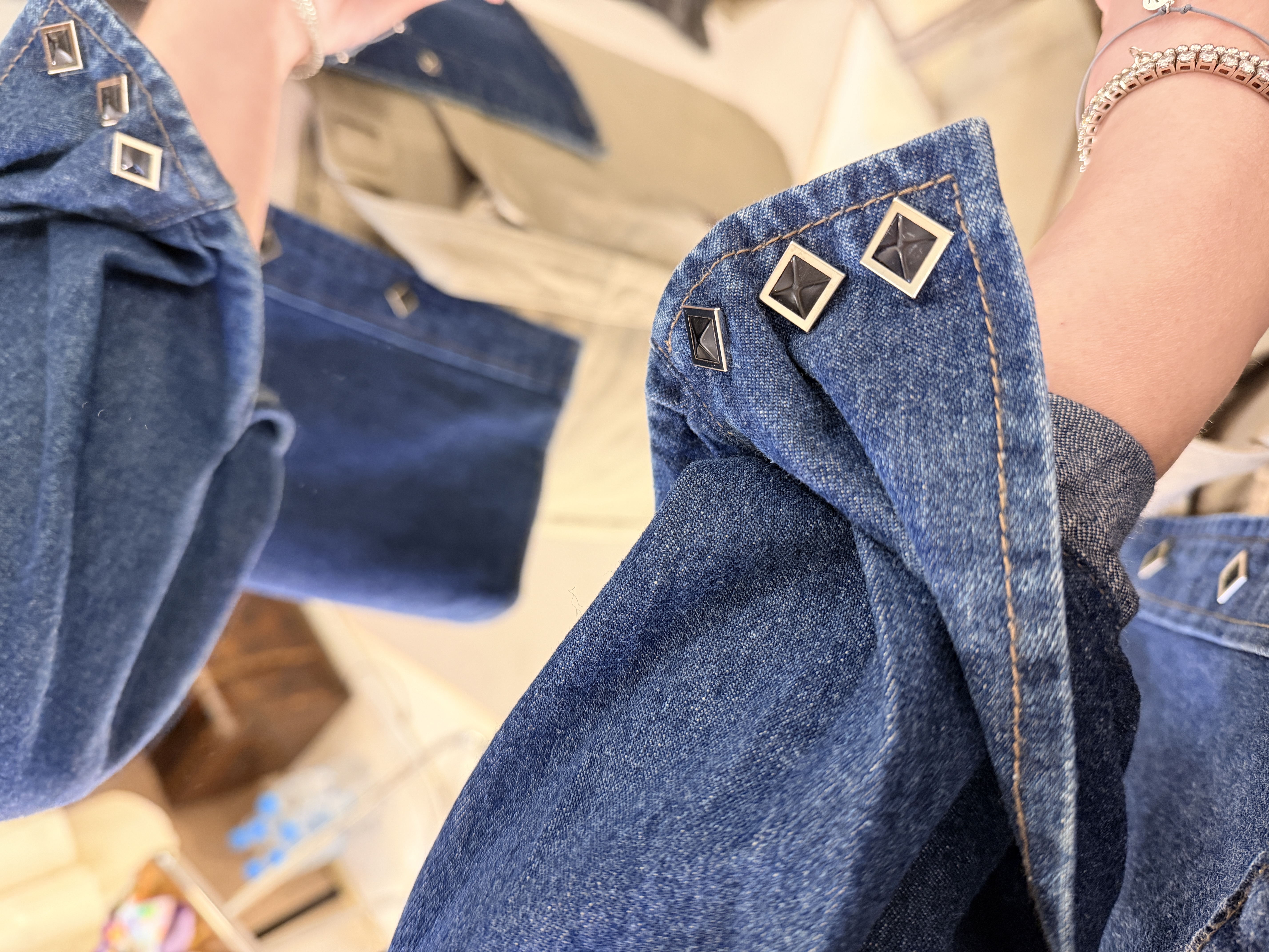 Vintage denim shirt
