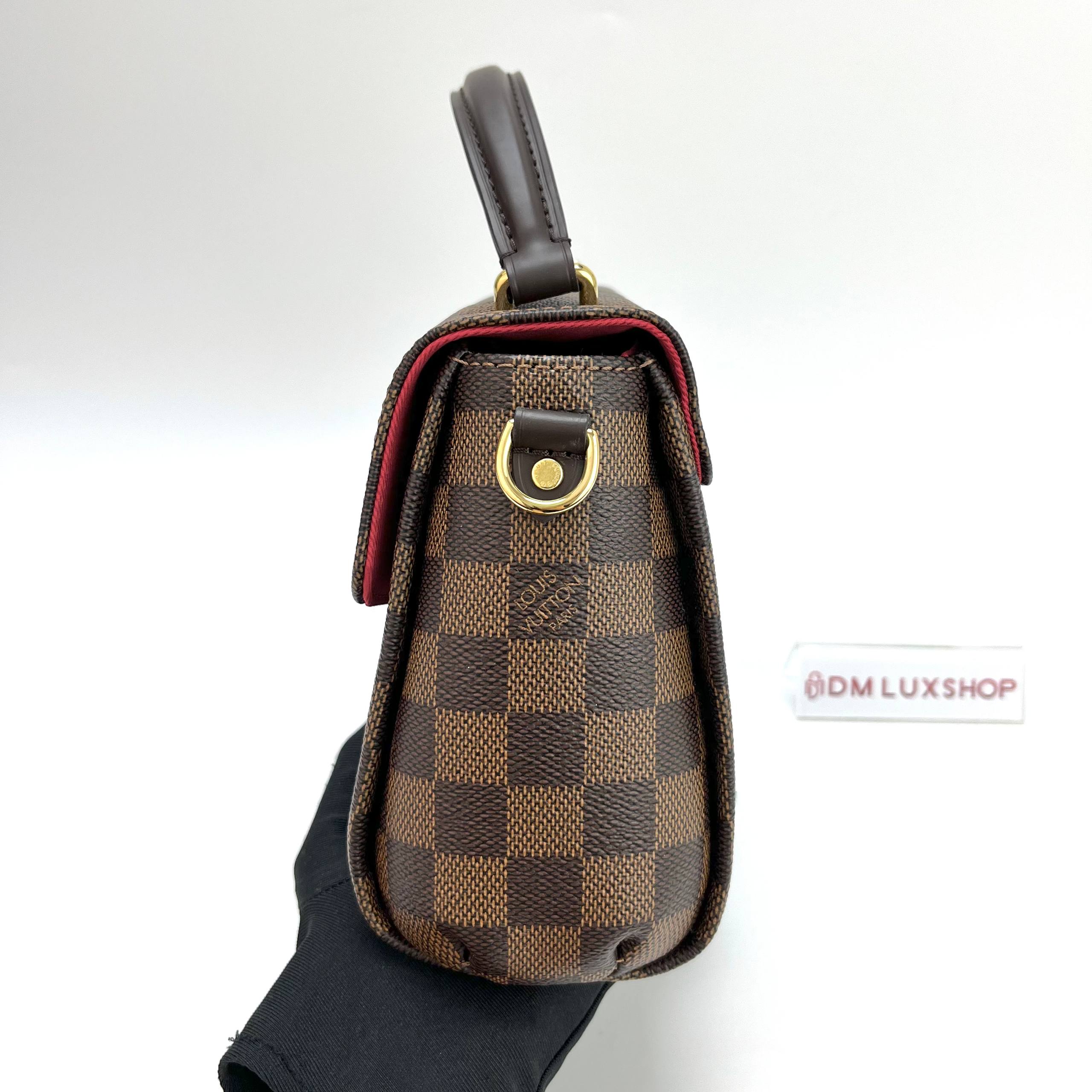 LV Damier Ebene Croisette GHW