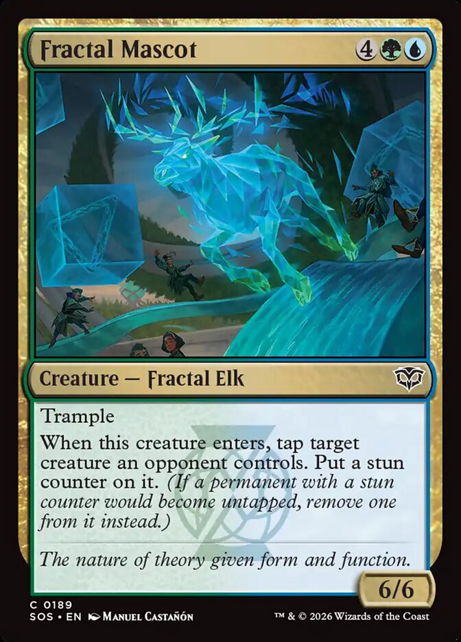 [EN] [Foil] Fractal Mascot [SOS-189] C