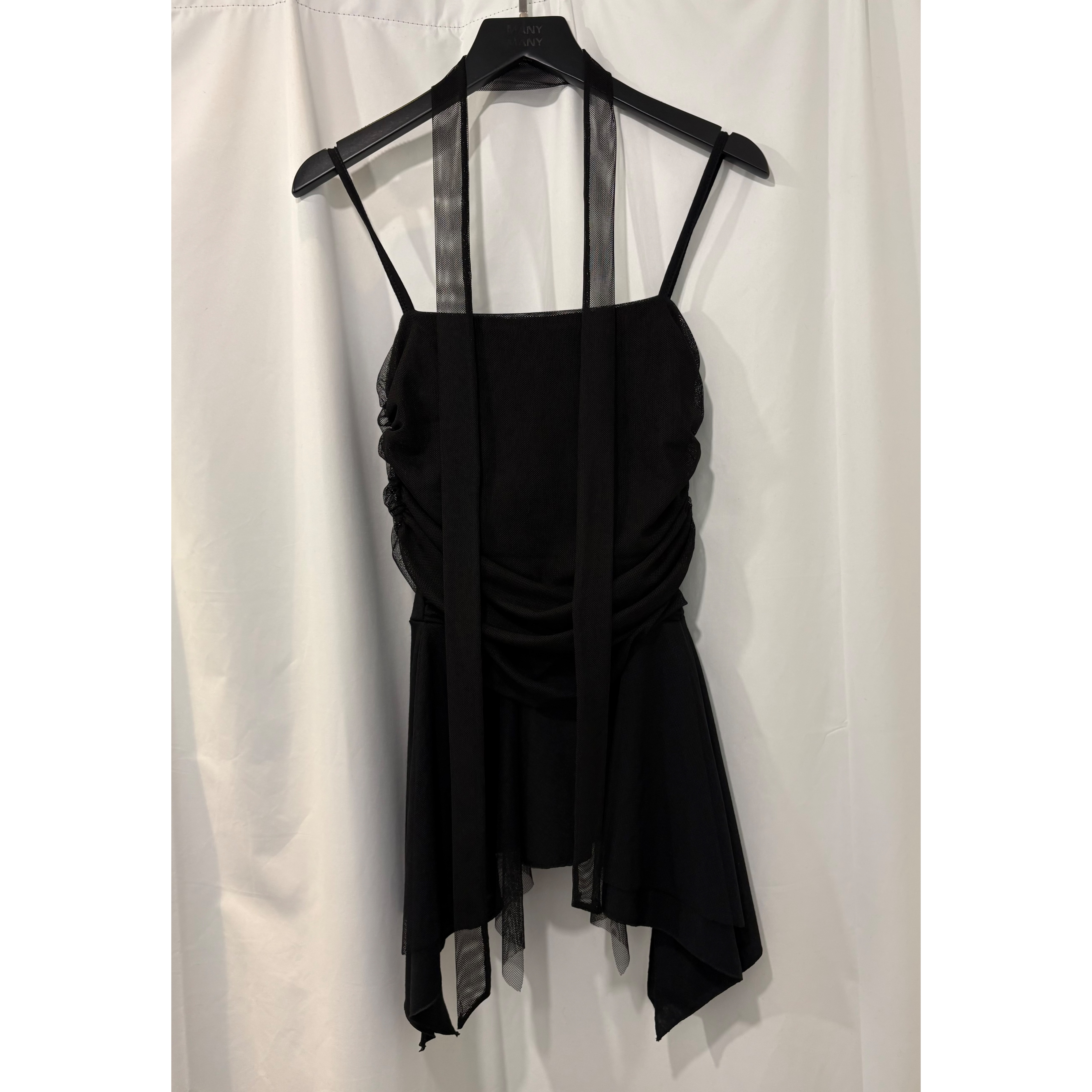 新品價6月23截🤍2606P《SHEER IRREGULAR HEM TOP》