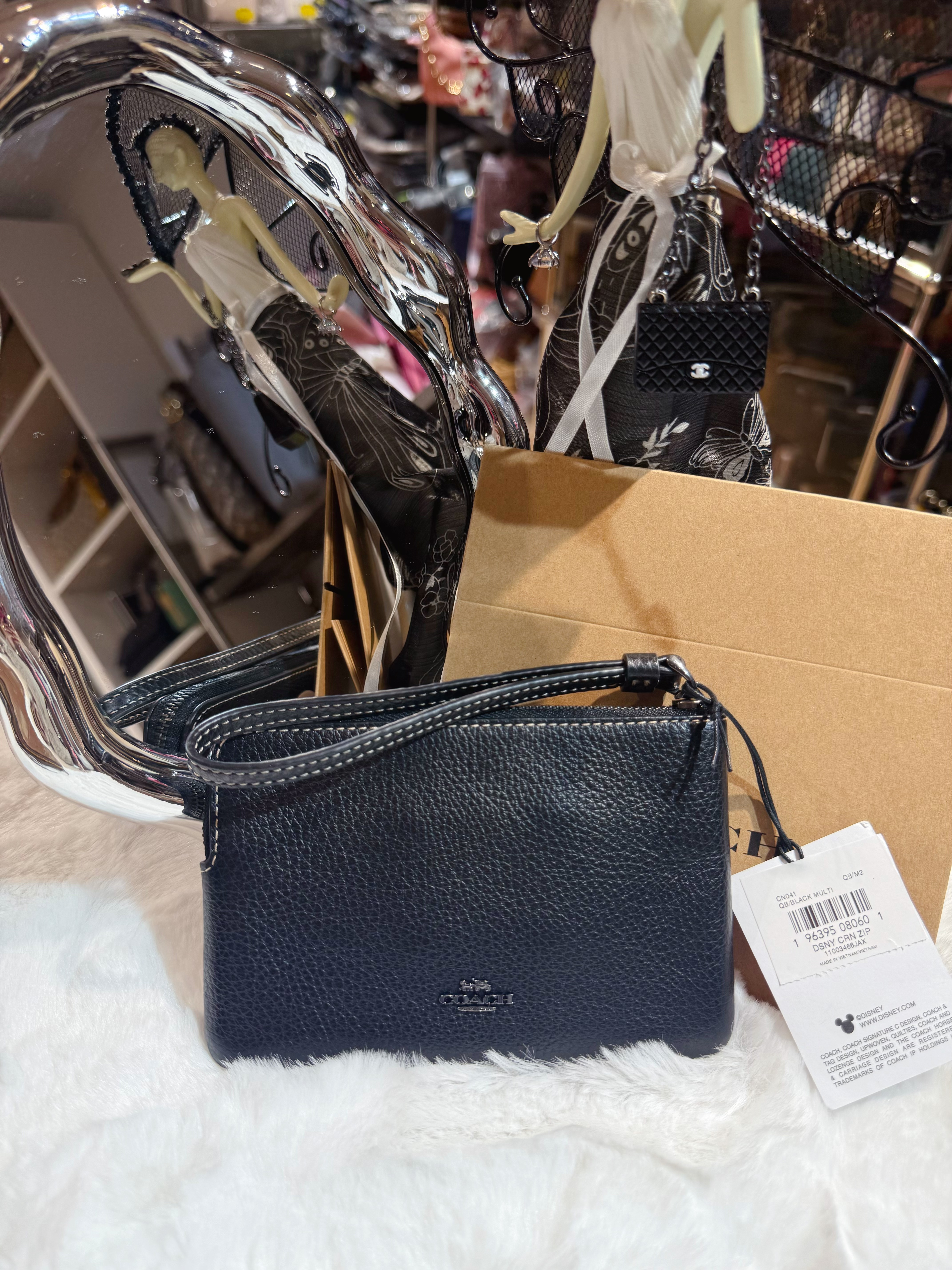 Coach wristlet mickey