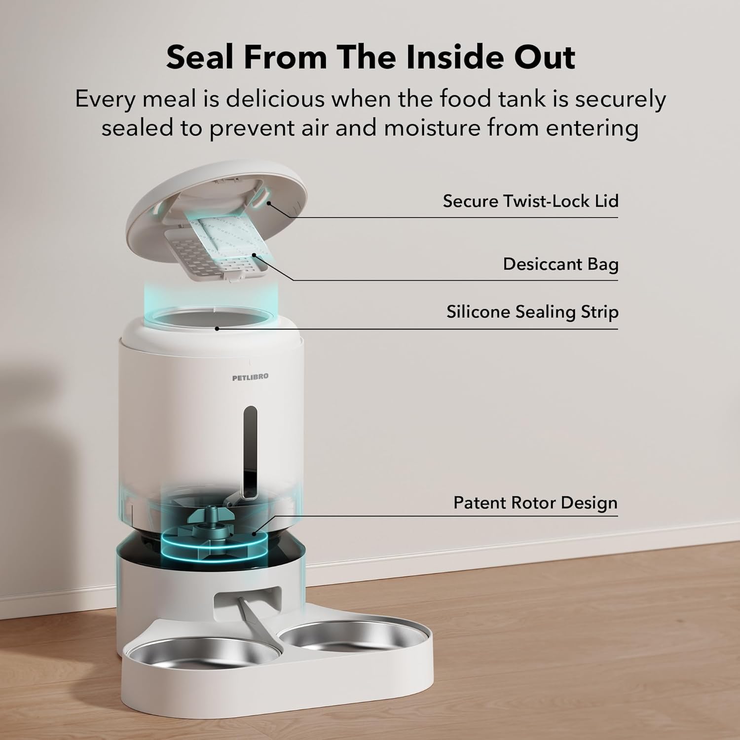 Petlibro 寵物自動餵食器 5L 雙碗 WIFI款 (預購產品)