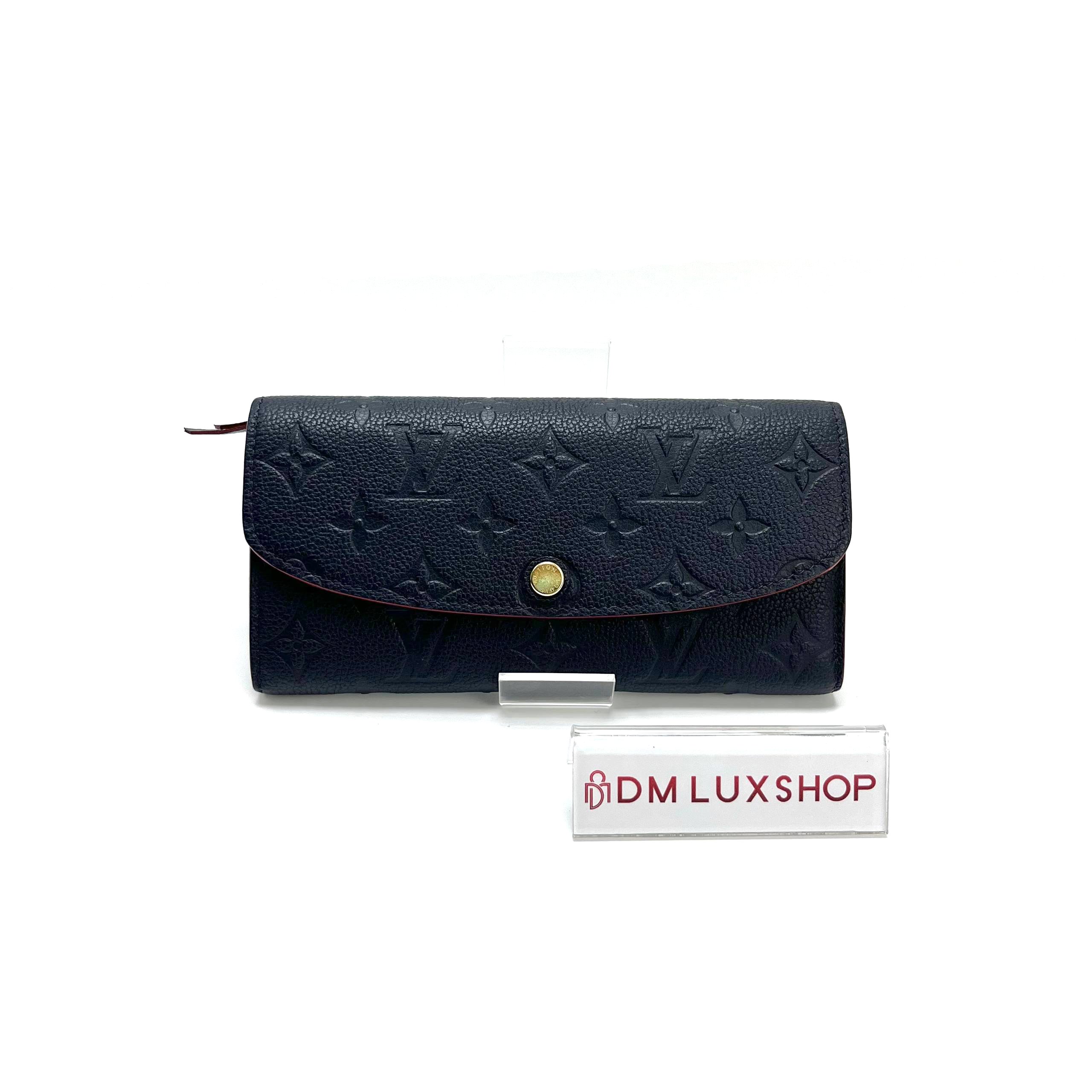 LV Blue Empreinte Long Wallet (HOT Stamp JEN)