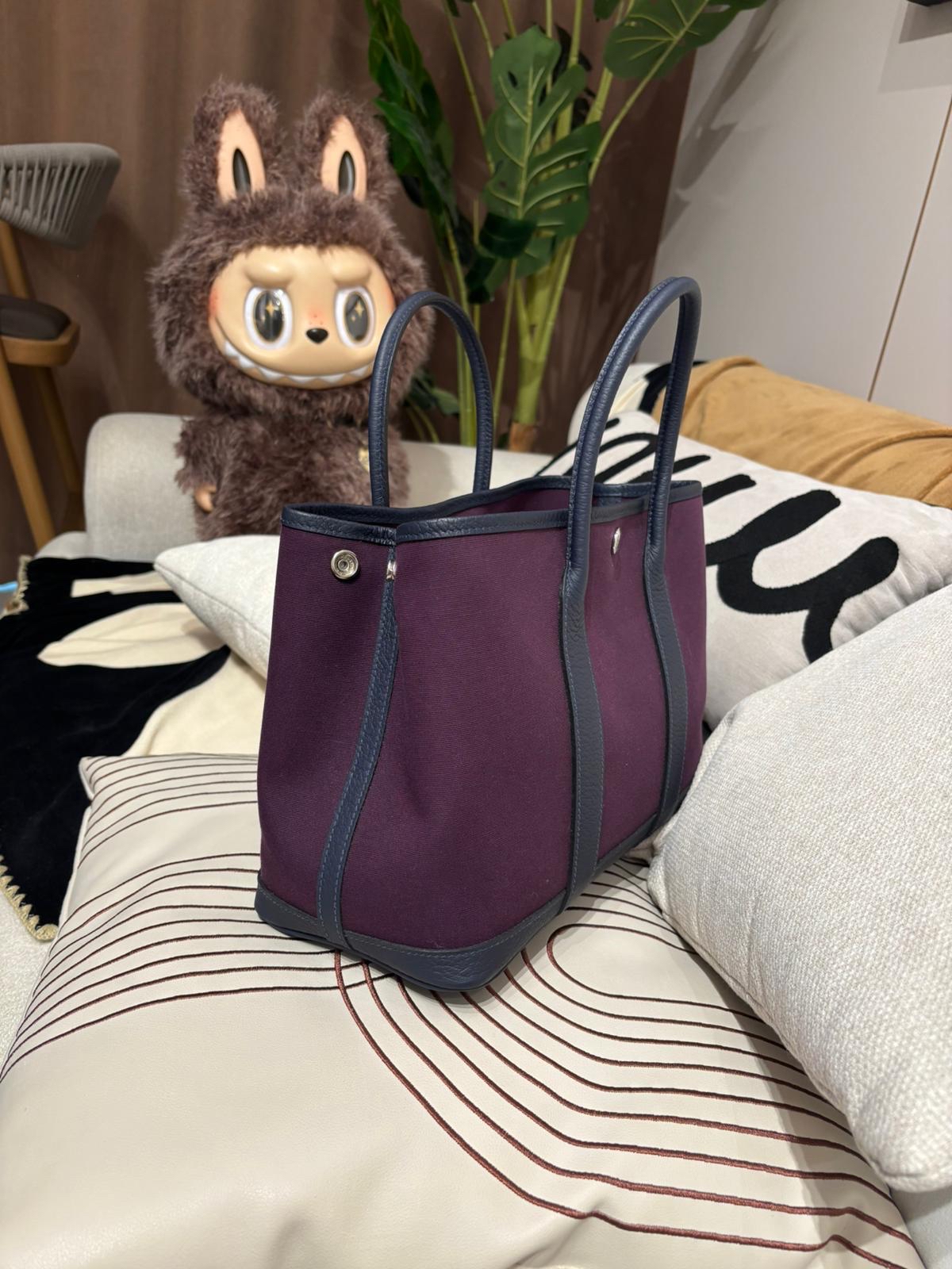 Hermes Garden Party 30 Stamp Y 100%Authentic, 98%New ✅Dust bag