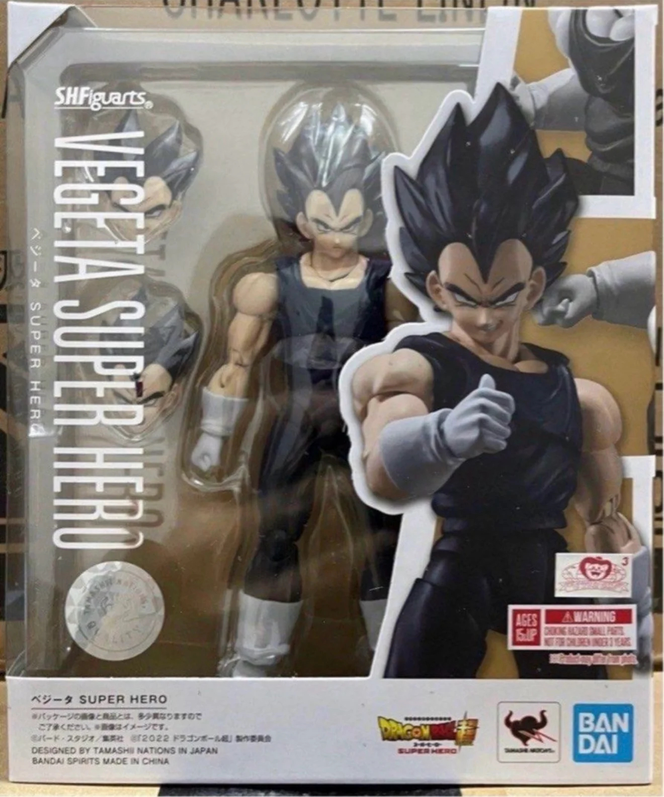 S.H.Figuarts 比達 龍珠超 Super hero 劇場版 可動figure SHF Dragon Ball Vegeta action figure