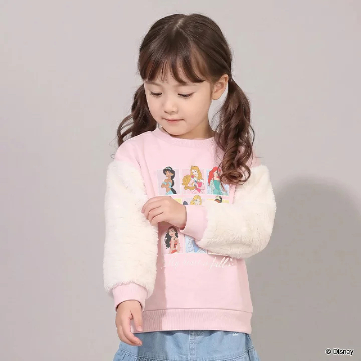 ▫️現貨▫️Babydoll X Disney毛毛袖公主衞衣