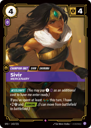 Spiritforged - Rare - Chaos Rune (Set 2)