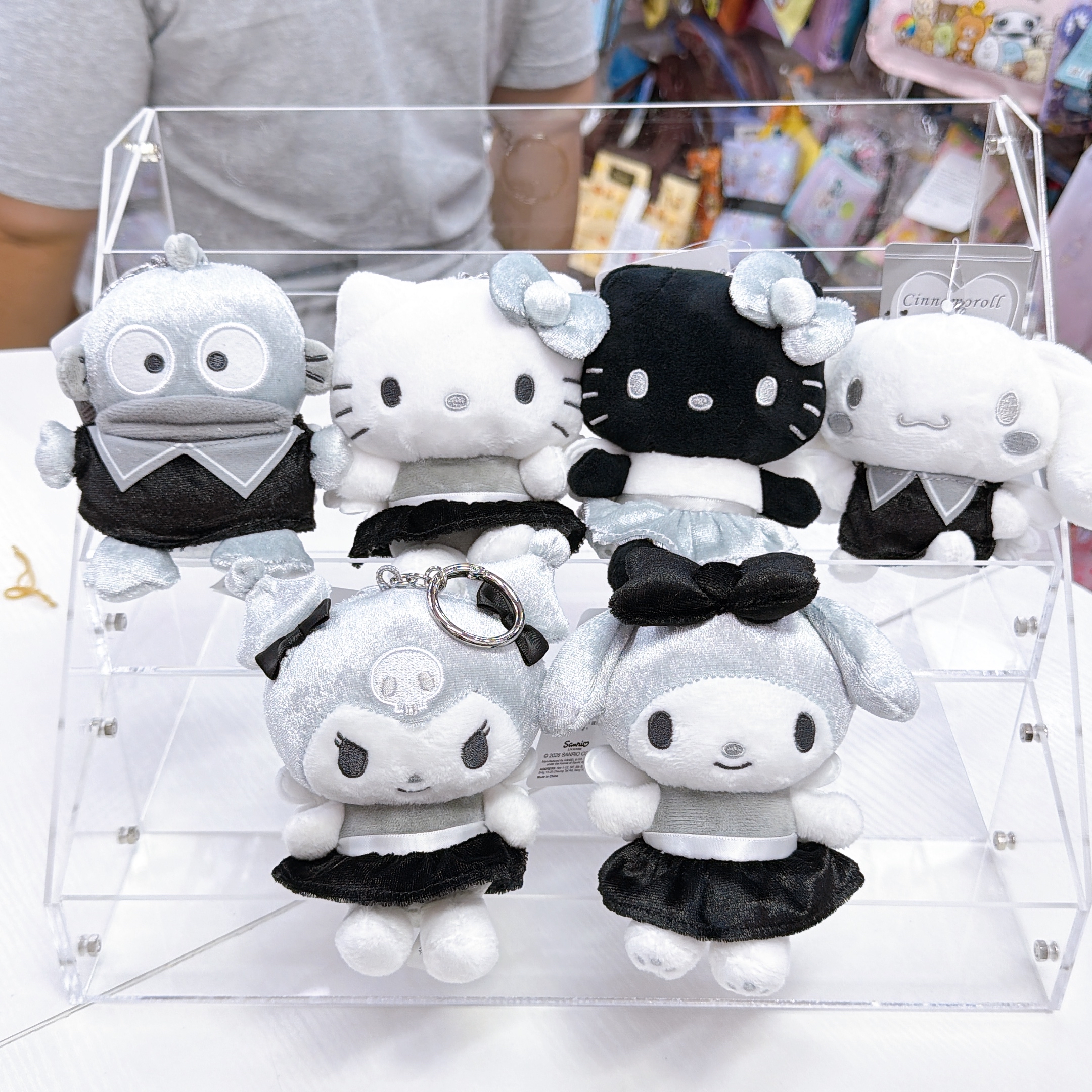 原裝行貨Sanrio 黑天使系列公仔掛飾