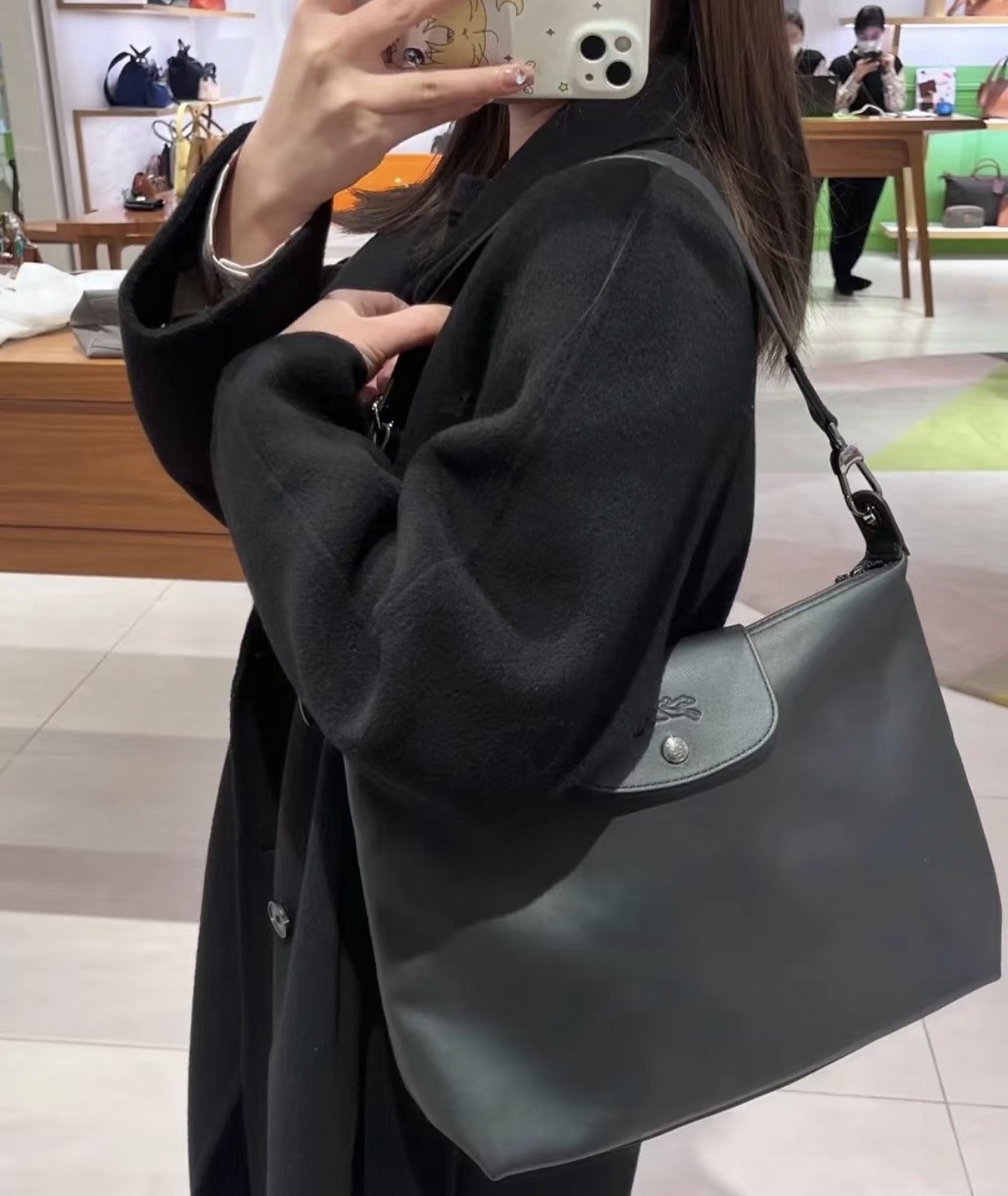 訂貨 ✈️ Longchamp Xtra Hobo 黑色