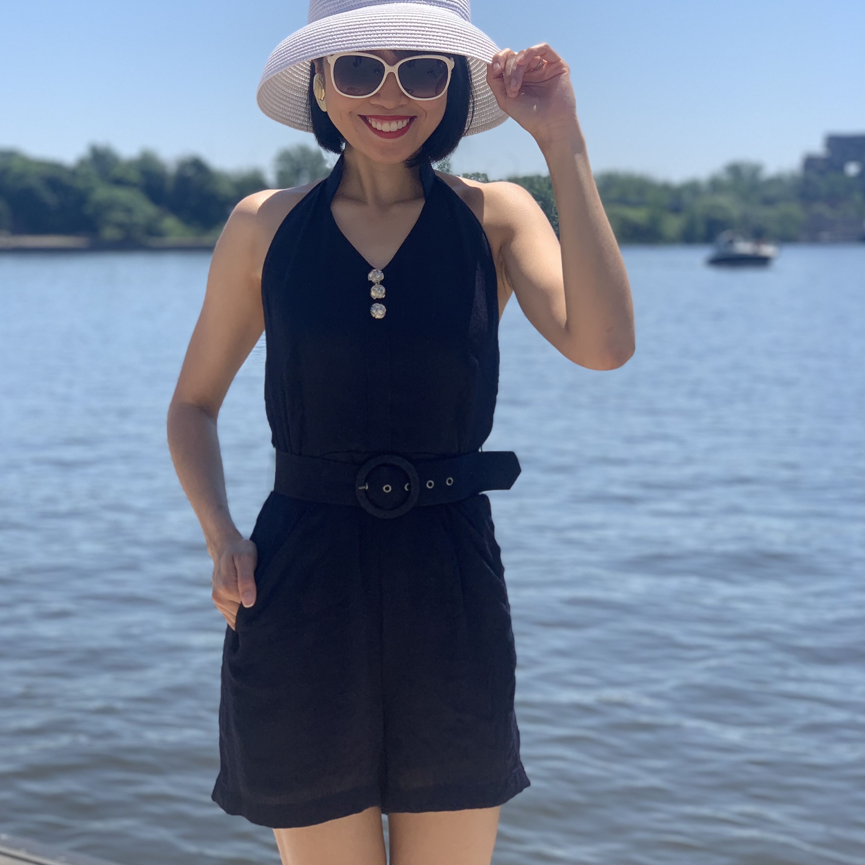 (Ready-Made) 1950s Grace in Monte Carlo Jumpsuit (FM160)