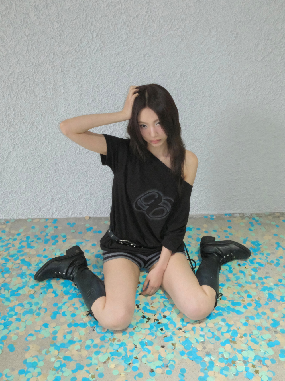 品牌代購 - ason) KIKI BOXY SHIRRING TEE