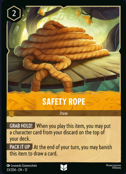 33/204 Safety Rope UC