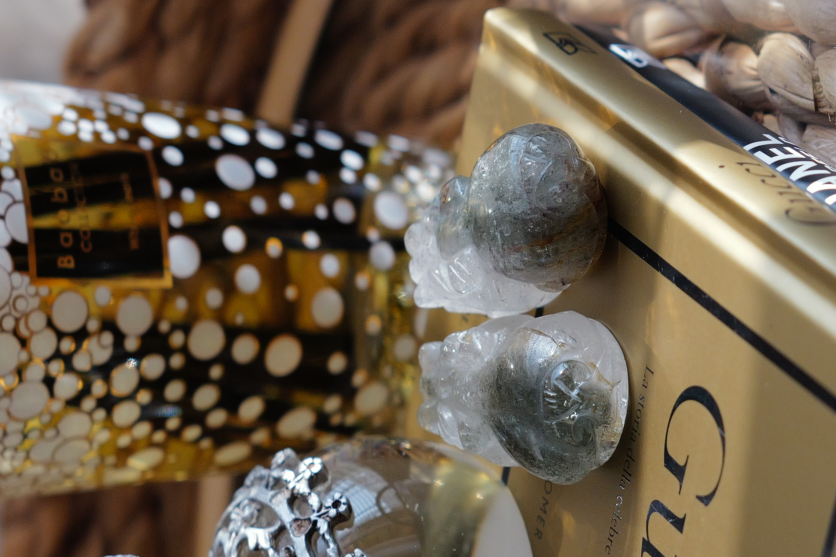 ༒4.6cm+綠幽靈金錢貔貅擺件一對༒ PQ.1022CJ2G10A-RA18*5TS