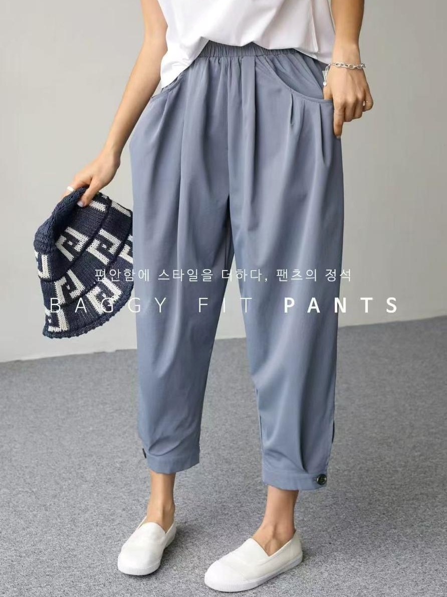 K2077 韓國✨靚料Baggy Pants