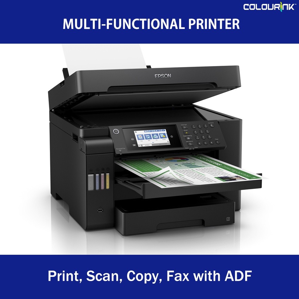 Epson EcoTank M15140 L15150 A3 Duplex All-in-One Refill Colour Pigment Ink Tank WiFi Printer ADF Scanner J3930DW T4500DW