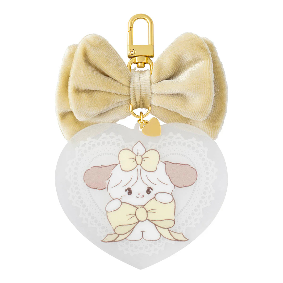 🎀【預訂】 Lil ala mode 心形蝴蝶結掛飾  Souffle 