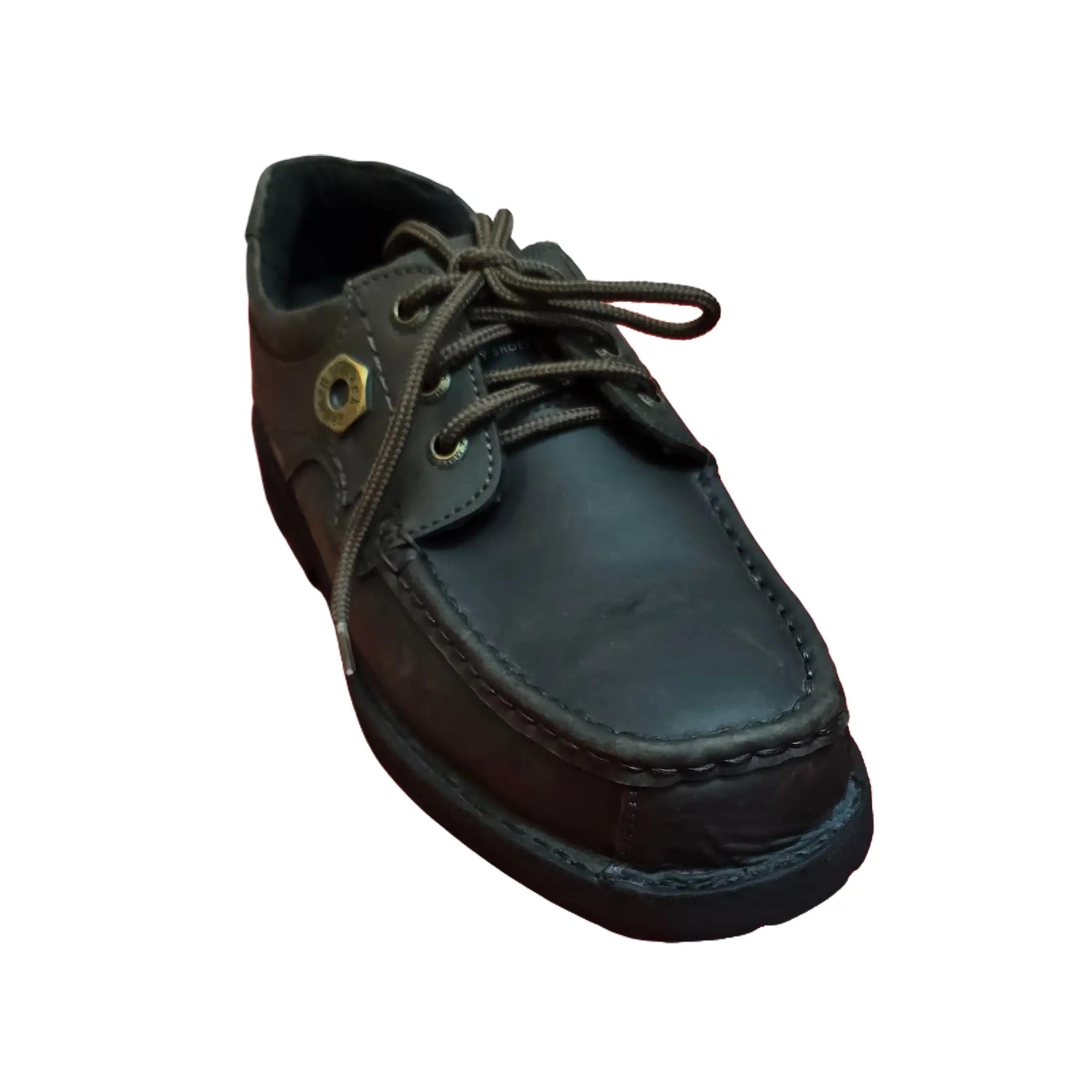 Black Hammer Safety Shoes BH-4992 Low cut with Shoe Laces Kasut Keselamatan