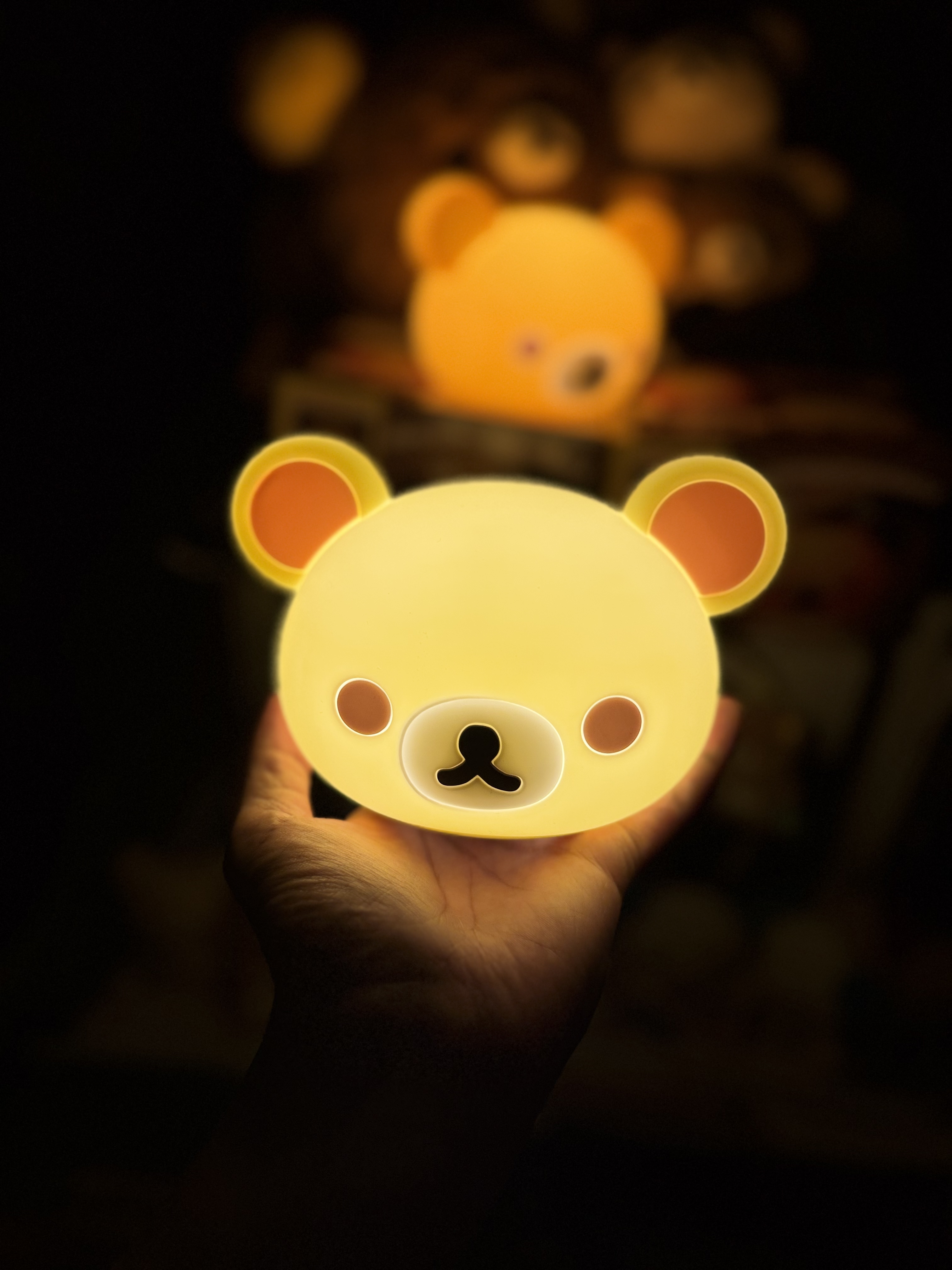 《現貨》全新Rilakkuma 景品頭型小夜燈