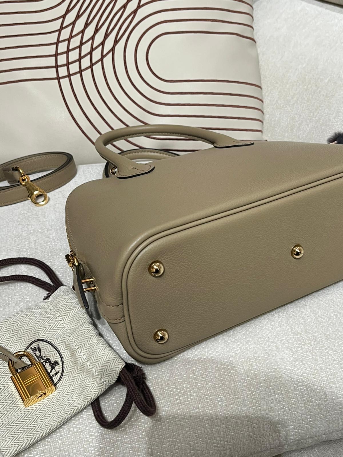 Hermes Bolide 25 STAMP W,marfa 馬爾法米金扣 100%Authentic, 98%new ✅收據✅Key lock✅dust bag ✅box