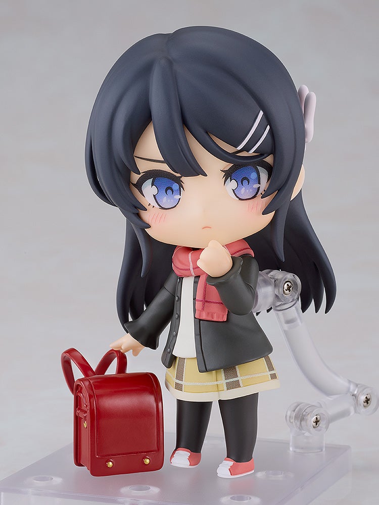 (預訂訂金 $100) (總價 $305) GSC Nendoroid 3168 青春豬頭少年 紅書包女孩 黏土人 (行版) Knapsack Kid