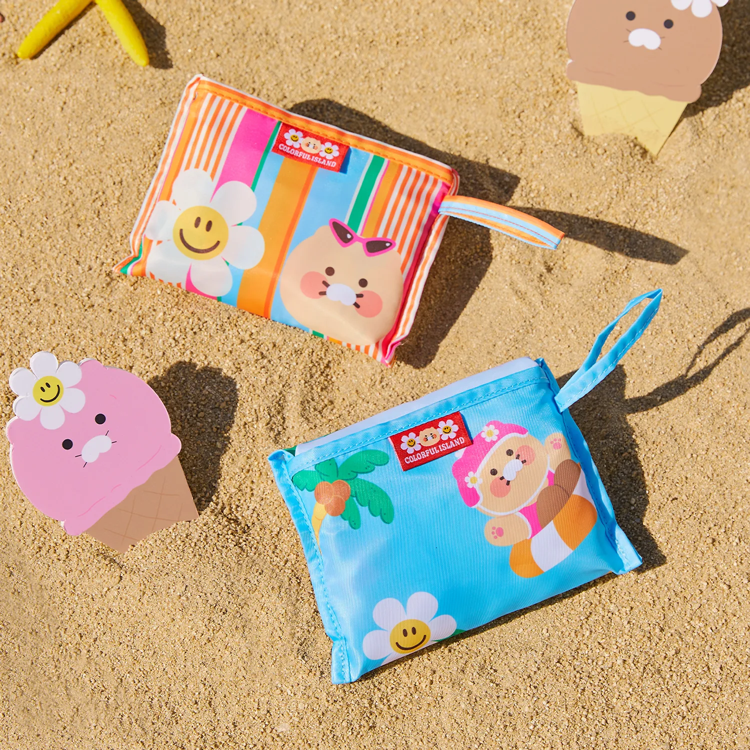 Wiggle Wiggle × Kakao Friends | Summer Pocket Bag