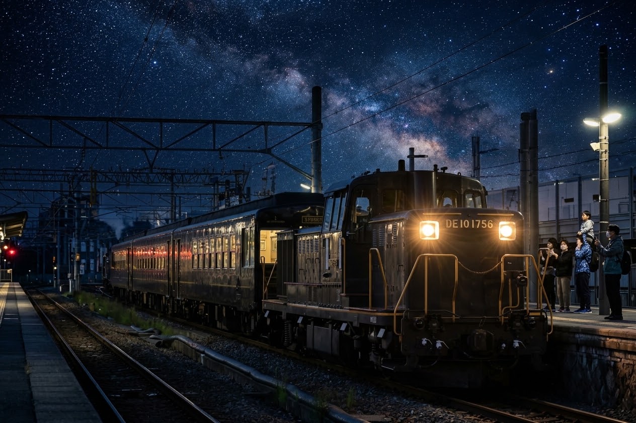 DE10 JR九州七星牽引列車 Kato N