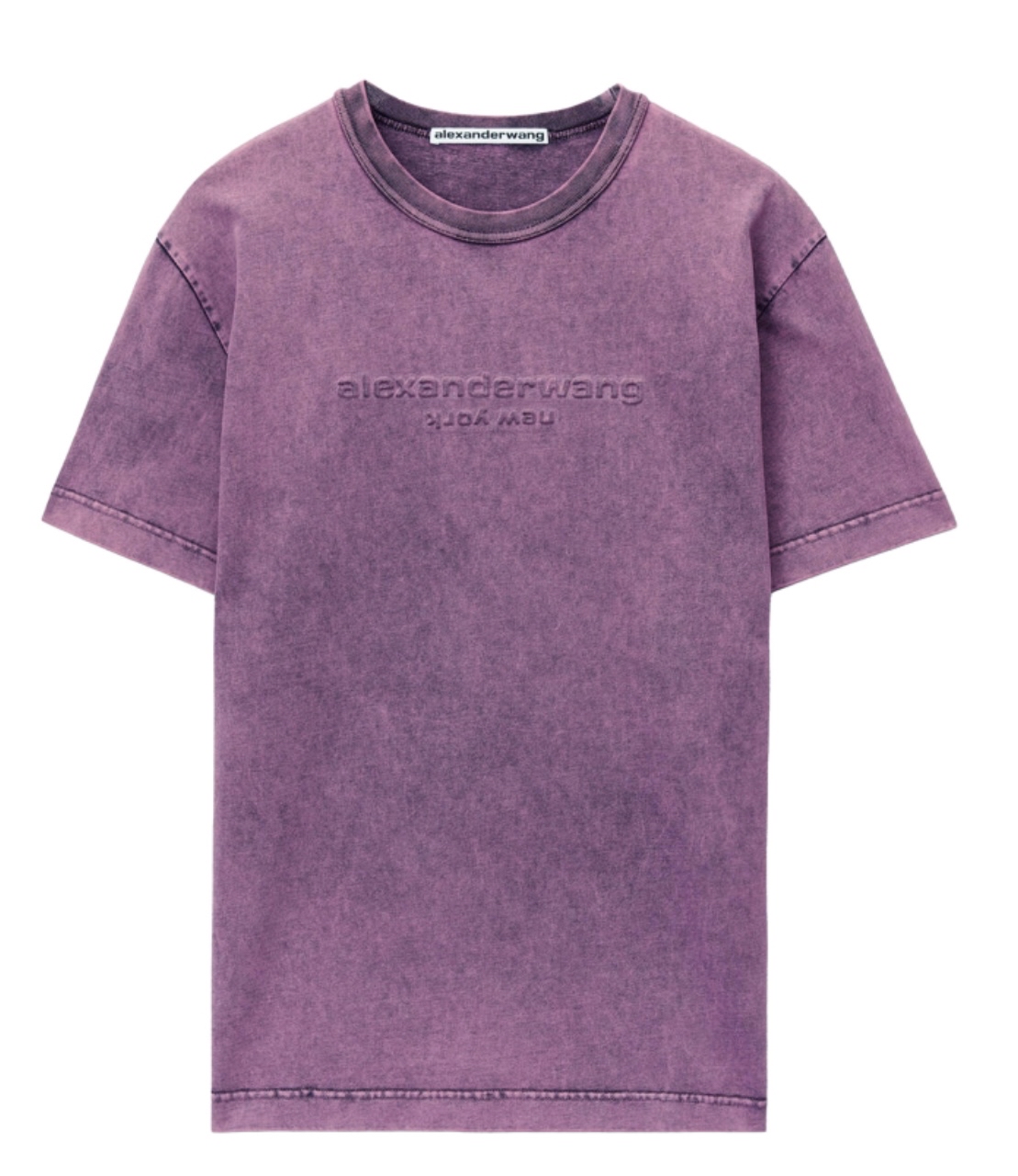 Alexander Wang洗水紫色T-shirt 