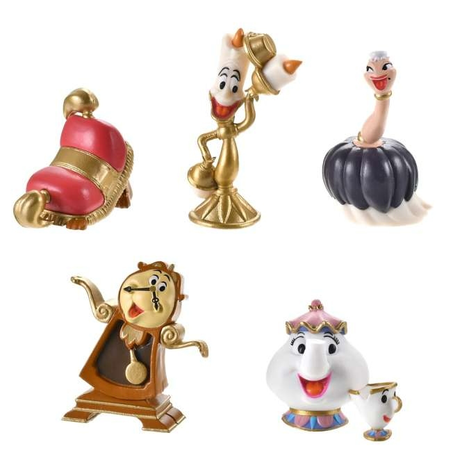 🌸 【預訂】Figure (隨機) - Shopping Bag - DISNEY ANIMATION BEAUTY AND THE BEAST 35TH ANNIVERSARY