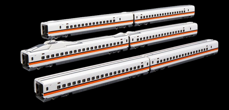 台灣高鐵700T Kato 10-1617 增結Add-on 6節 N比例 