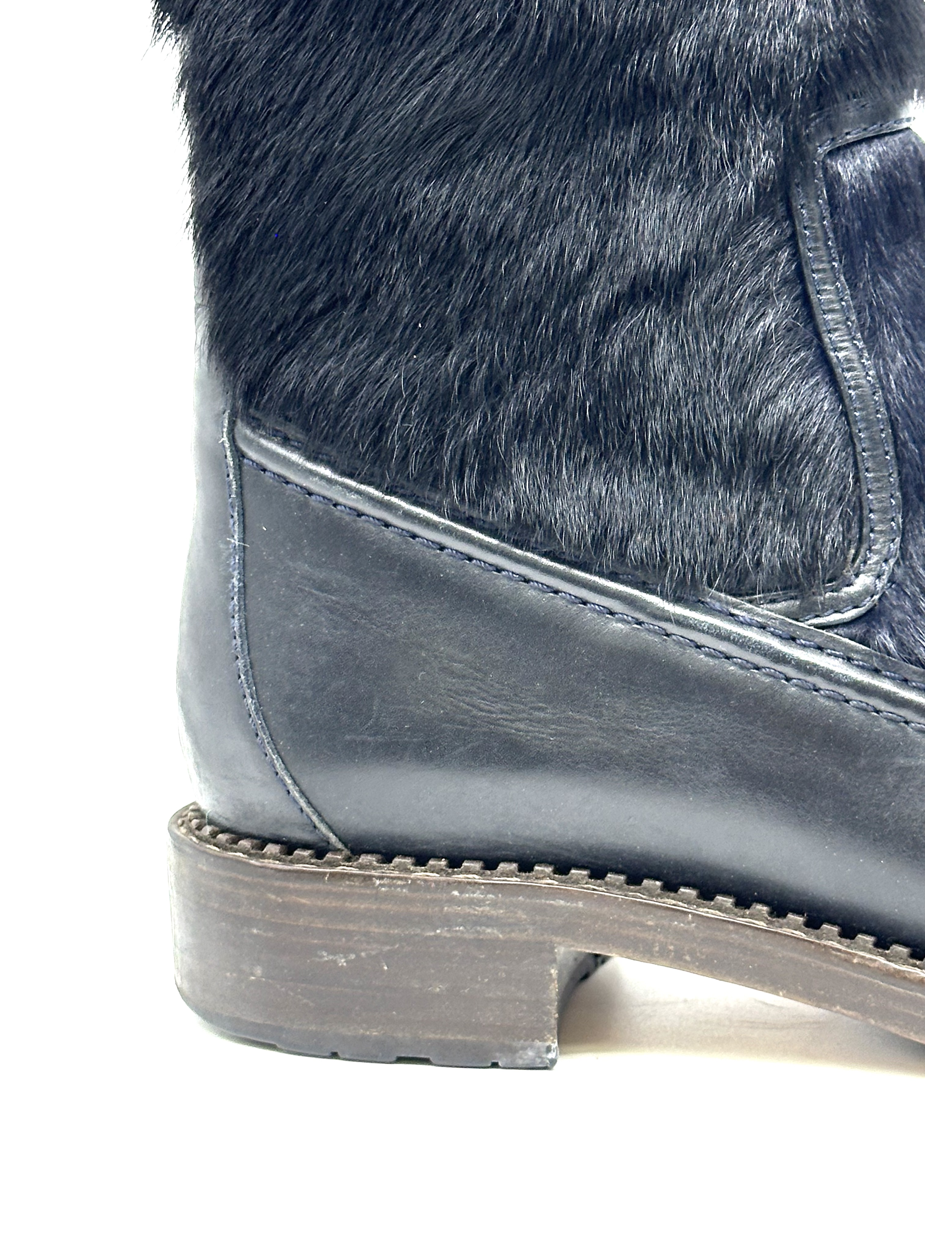 Pre-Owned Chanel Pony-style calfskin riding boots / Product Code:  26040409