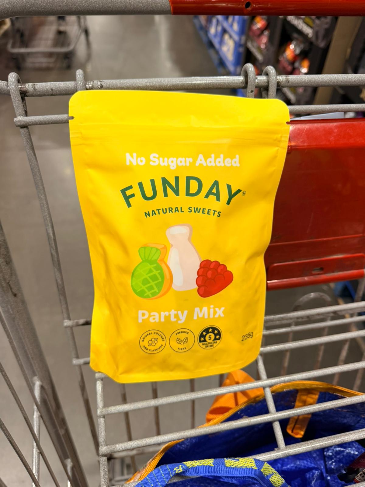 澳洲Costco 澳洲FUNDAY天然無加糖派對綜合軟糖（Party Mix - No Sugar Added）