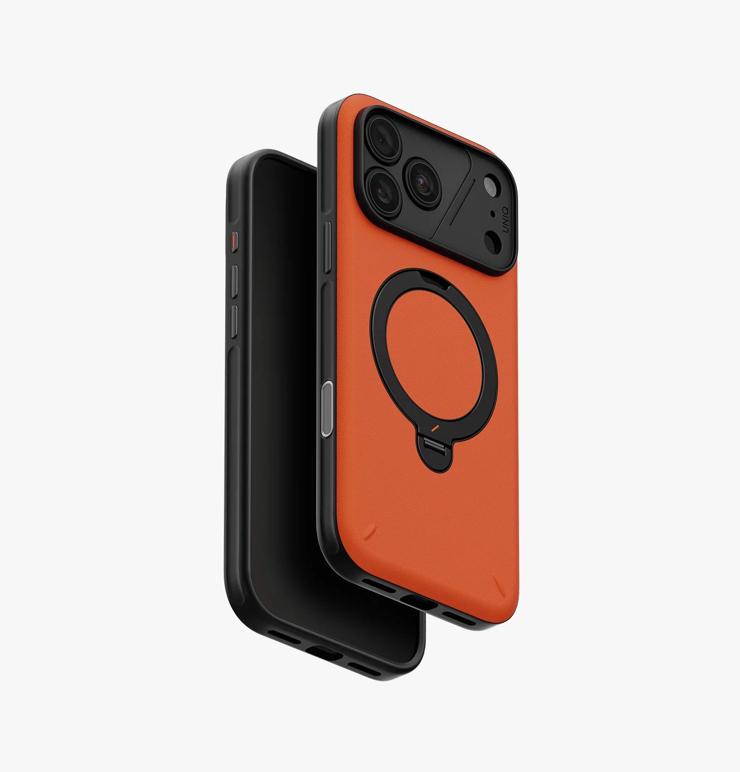 [全港免運] - UNIQ Elix 360 Kickstand Leather Case For iPhone 18 Pro 系列 [4色選擇]