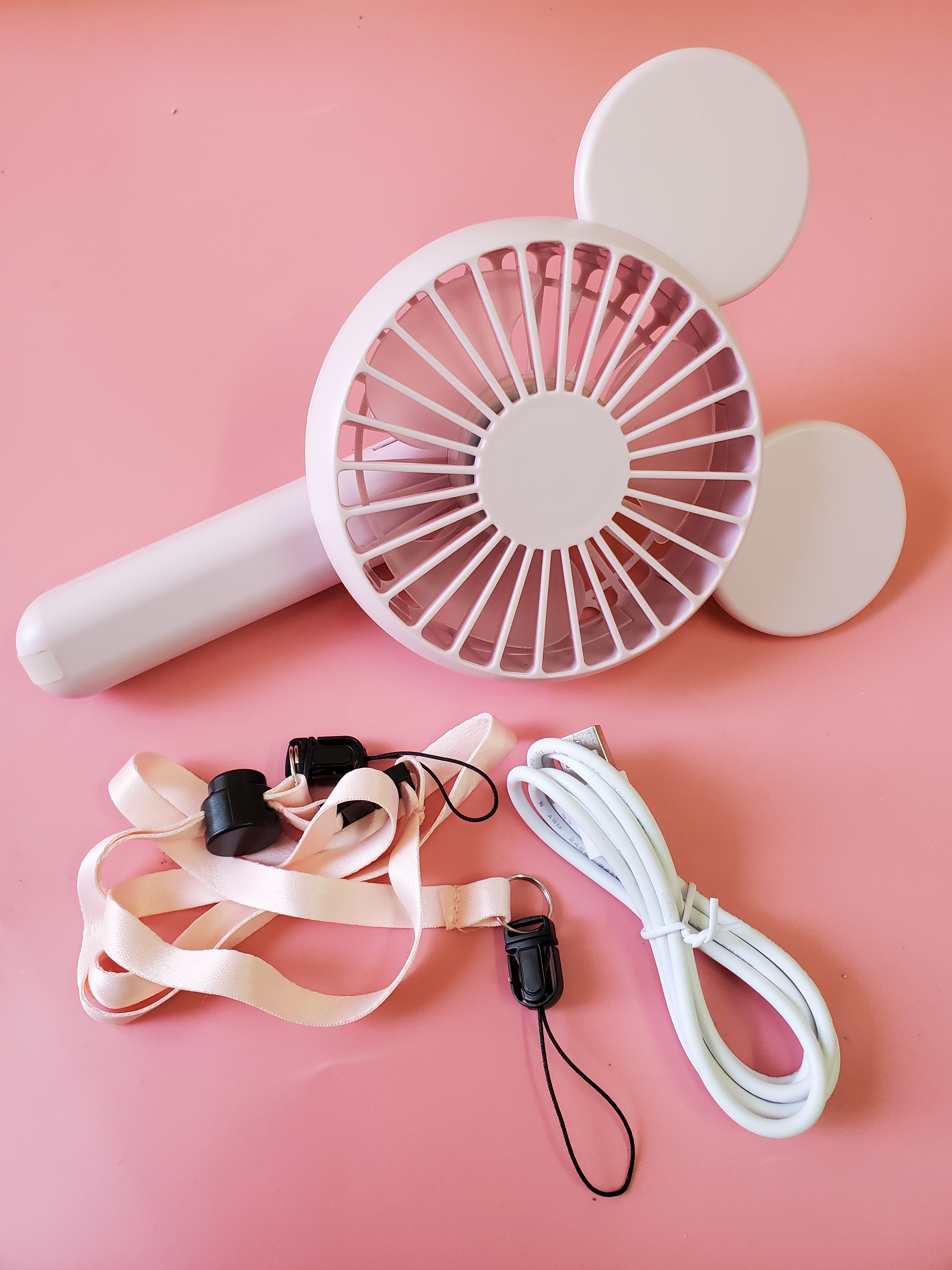 [現貨] [日本直送] 米奇 3 WAY USB手提風扇 {TF396339}