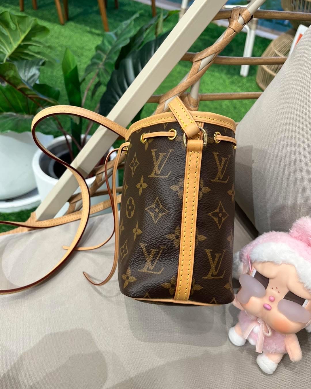 Lv nano noe bucket bag monogram 100%Authentic,全新未使用品 ✅dust bag ✅booklet✅box