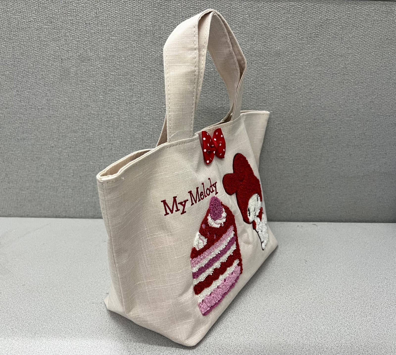 🎌日本直送🎌日本限定款式 刺繡圖案手挽袋