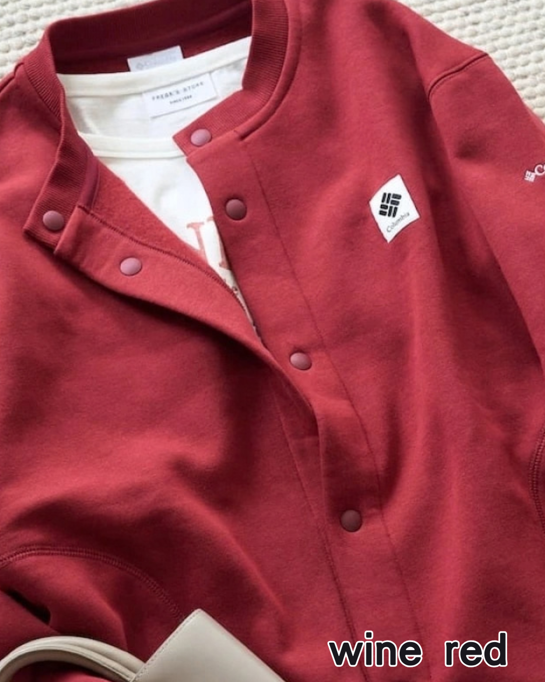 日本代購【 2026秋冬新商品 日本直送 Columbia × FREAK'S STORE 別注開襟衛衣外套 Limited Edition Imperial Park Snap Cardigan 】
