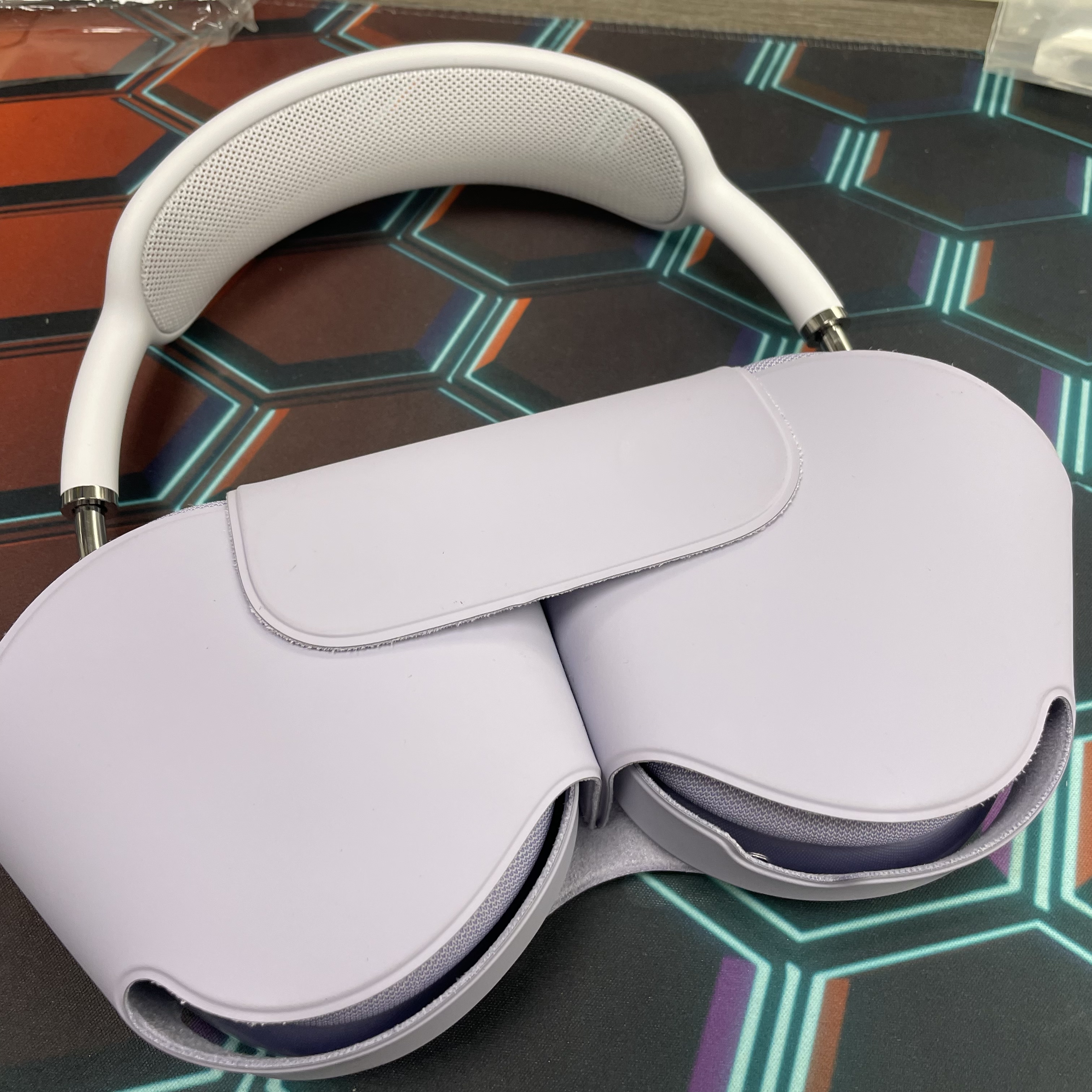 *7687 Apple AirPod Max 1代 頭戴式 紫色 purple