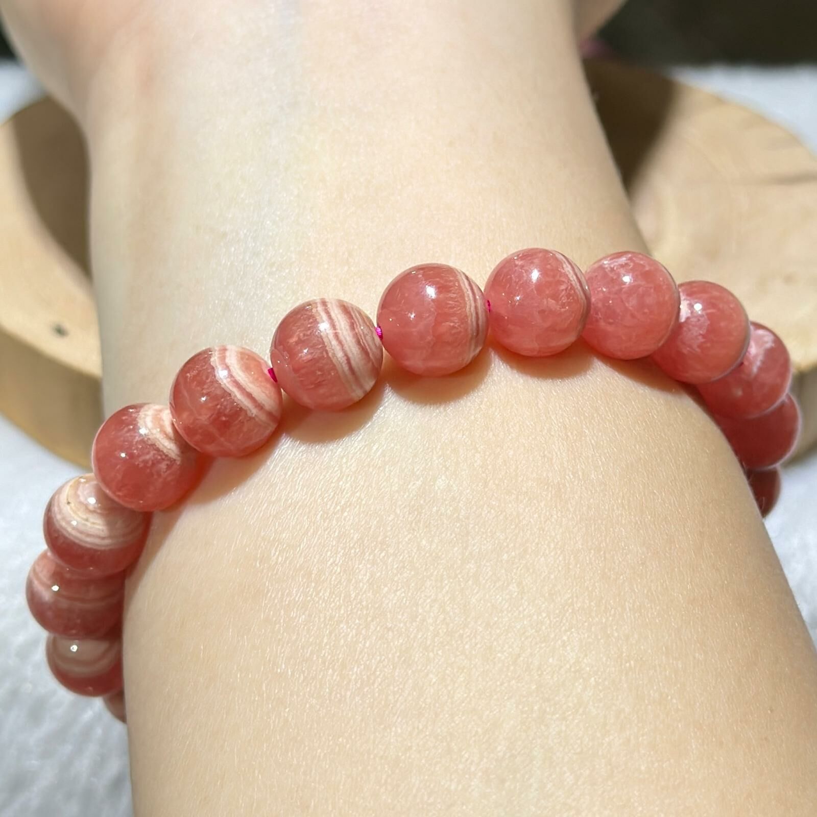 千層紅紋石手串 9 mm +/-