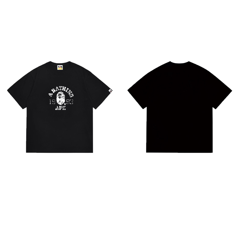 BAPE Screen Print College Relaxed Fit Tee 